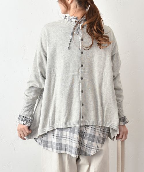 SUN VALLEY｜コットンリネン2wayプルオーバー [[SK2015260]][C]