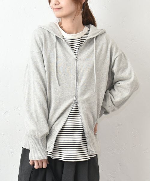 Our.｜お袖ゆったりWジップパーカー [[Ou-PO-11]][C]