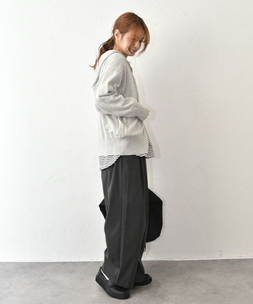 Our.｜お袖ゆったりWジップパーカー [[Ou-PO-11]][C]