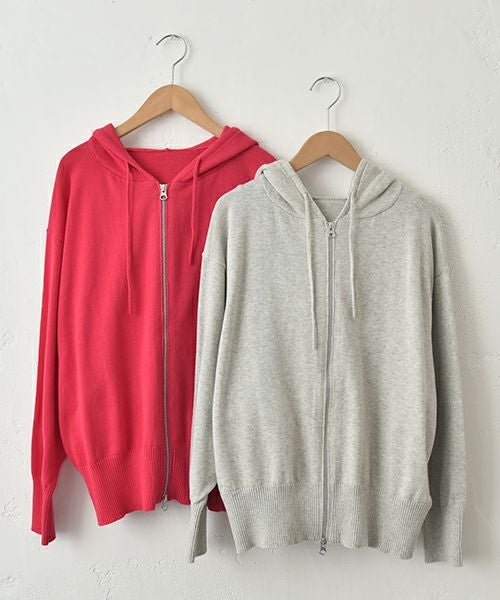  Our.｜お袖ゆったりWジップパーカー [[Ou-PO-11]][C]