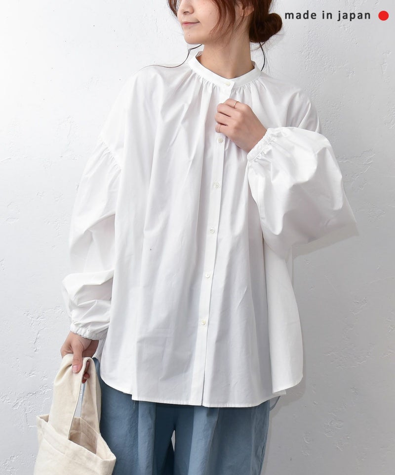 No18｜パフスリーブシャツ [[105201]][C]
