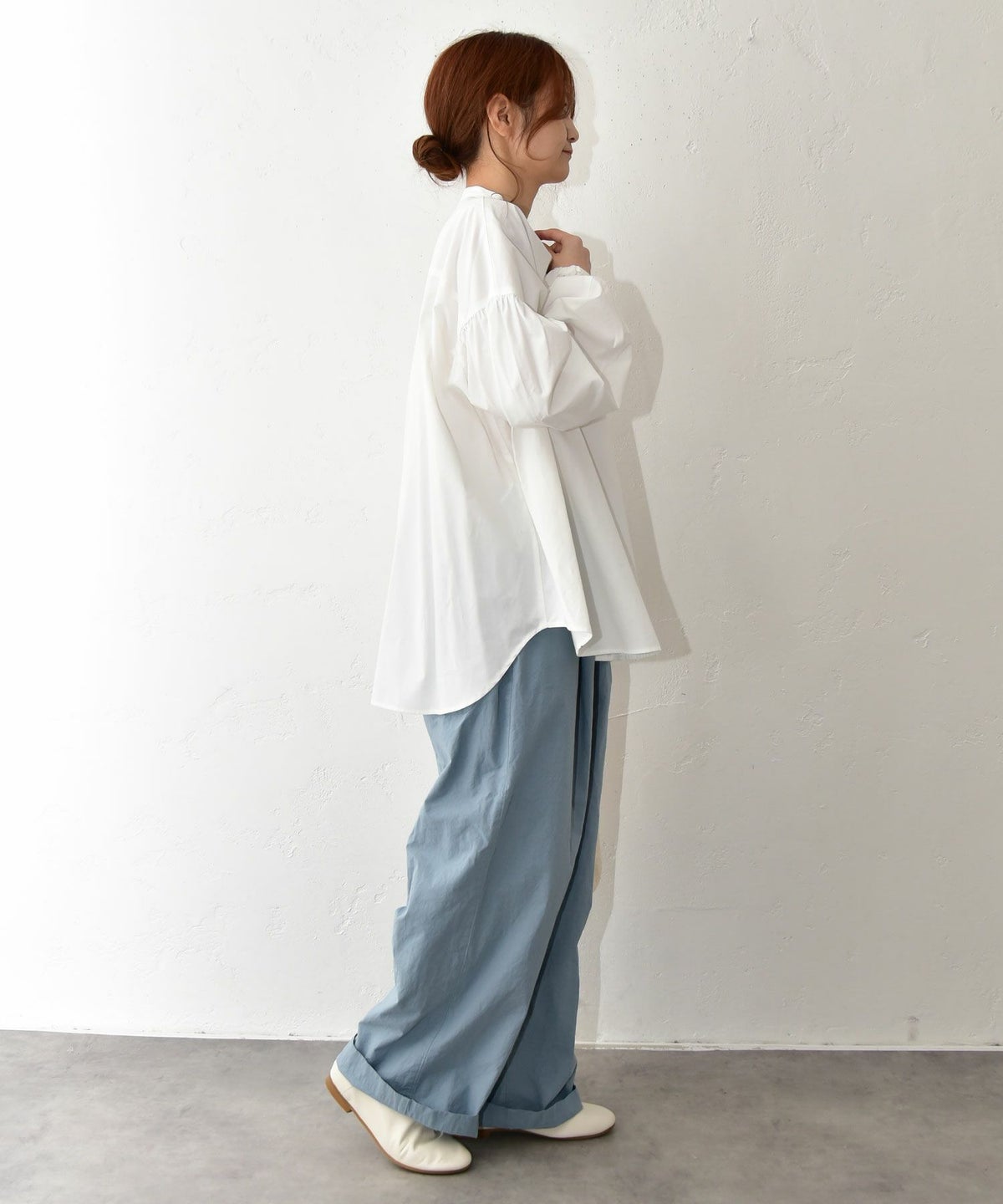 No18｜パフスリーブシャツ [[105201]][C]