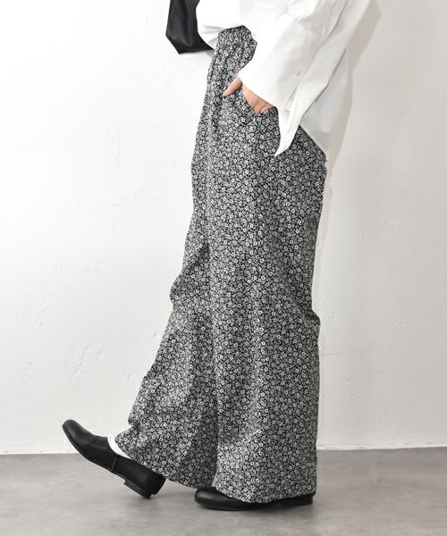 No18｜花柄イージーパンツ [[605201]][C]