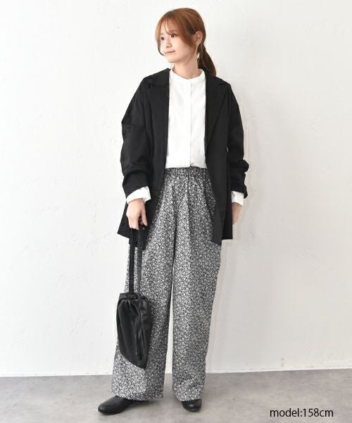 No18｜花柄イージーパンツ [[605201]][C]