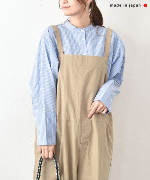 No18｜バンドカラードルマンシャツ [[525201]][C]