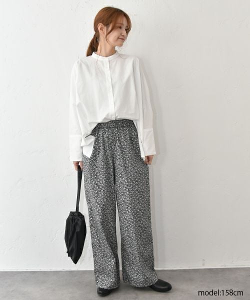 No18｜バンドカラードルマンシャツ [[525201]][C]