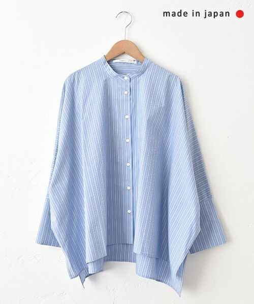 No18｜バンドカラードルマンシャツ [[525201]][C]