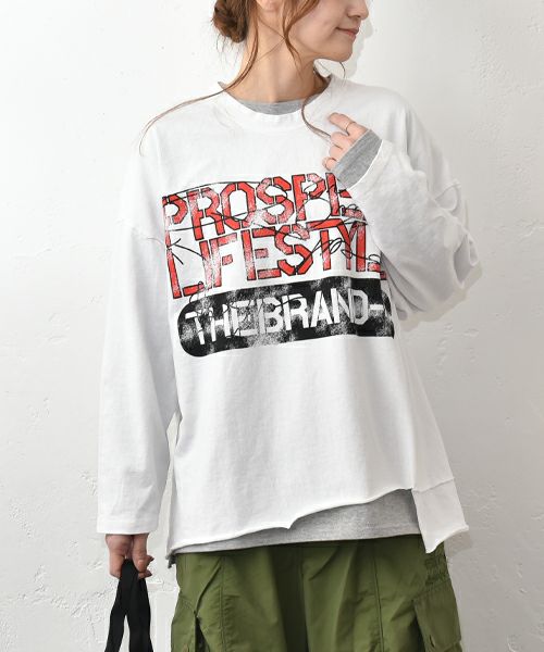 IN THE MARKET｜カレッジロゴTシャツ [[C-2534]][C]