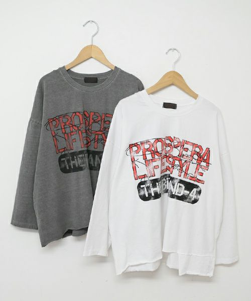 IN THE MARKET｜カレッジロゴTシャツ [[C-2534]][C]