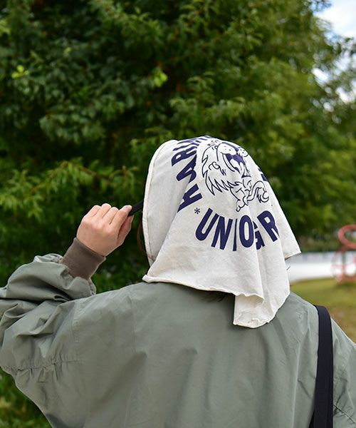  IN THE MARKET｜プリント三角ストール [[C-2536]][C]