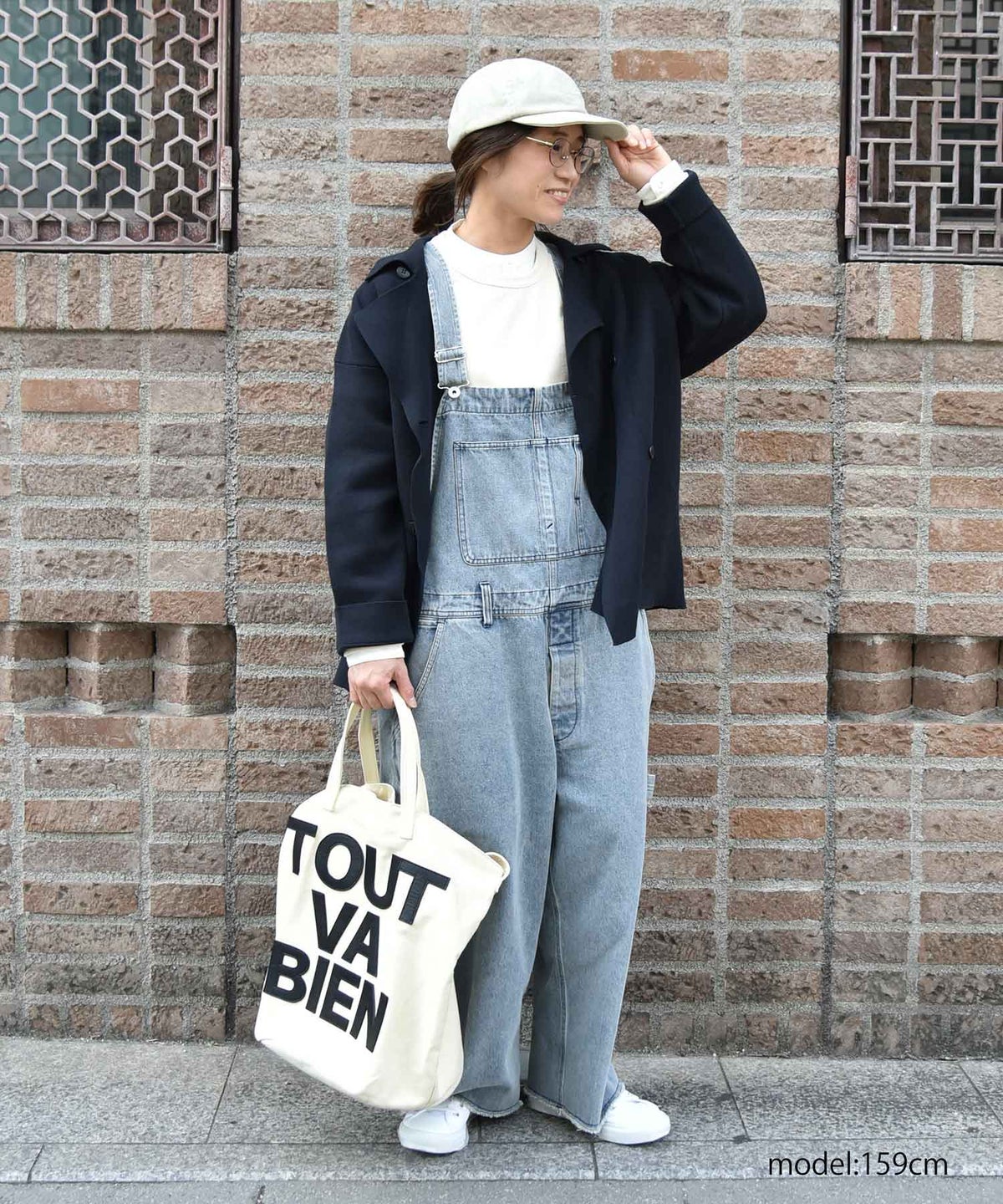 Ampersand｜キャンバスバケットロゴ入りバック [[ER26-S81]][C]