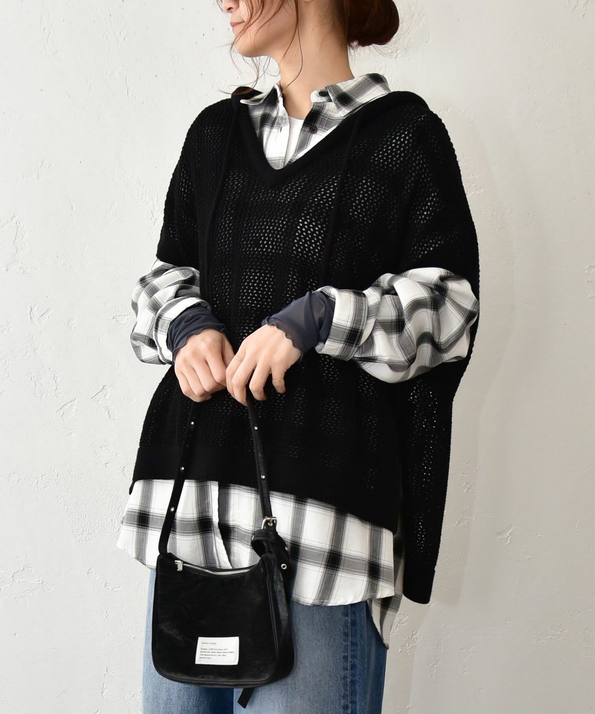 HUMS｜メッシュフーディベスト [[HU-PO-18]][C]