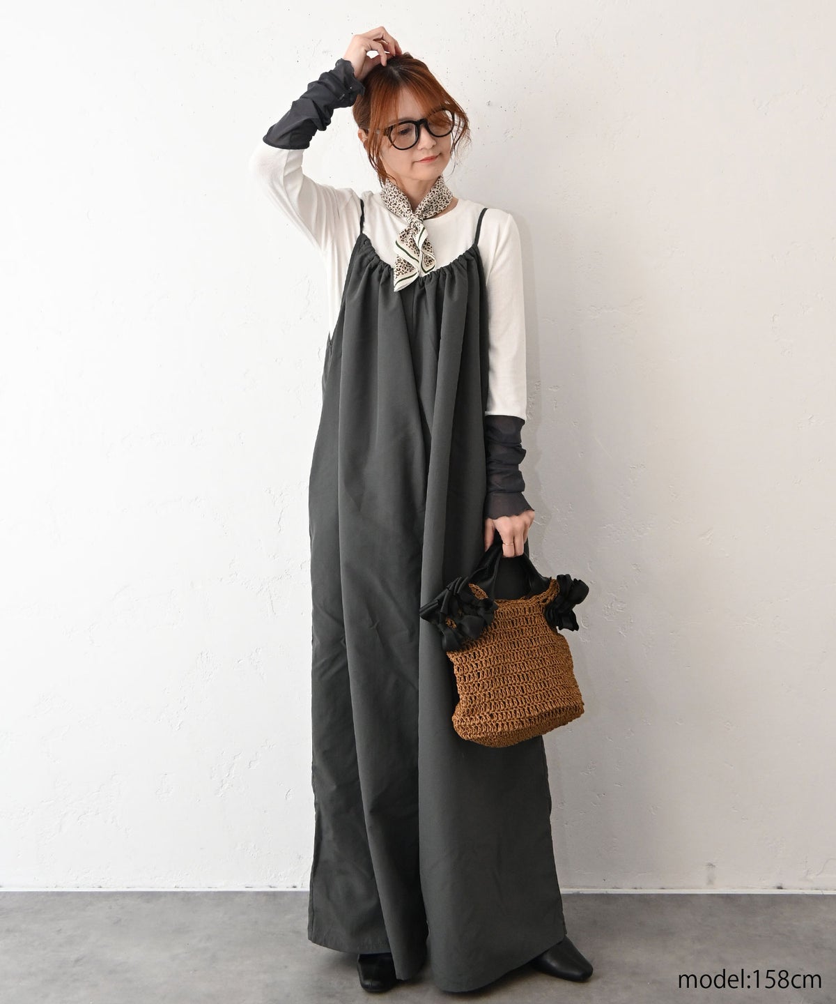 HUMS｜袖シアー切替インナー [[C-5099]][C]