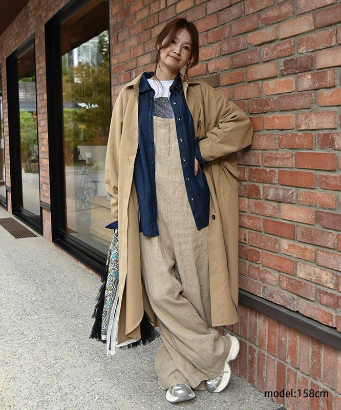 HUMS｜リネンサロペット [[C-5095]][C] | ma28 ONLINE STORE