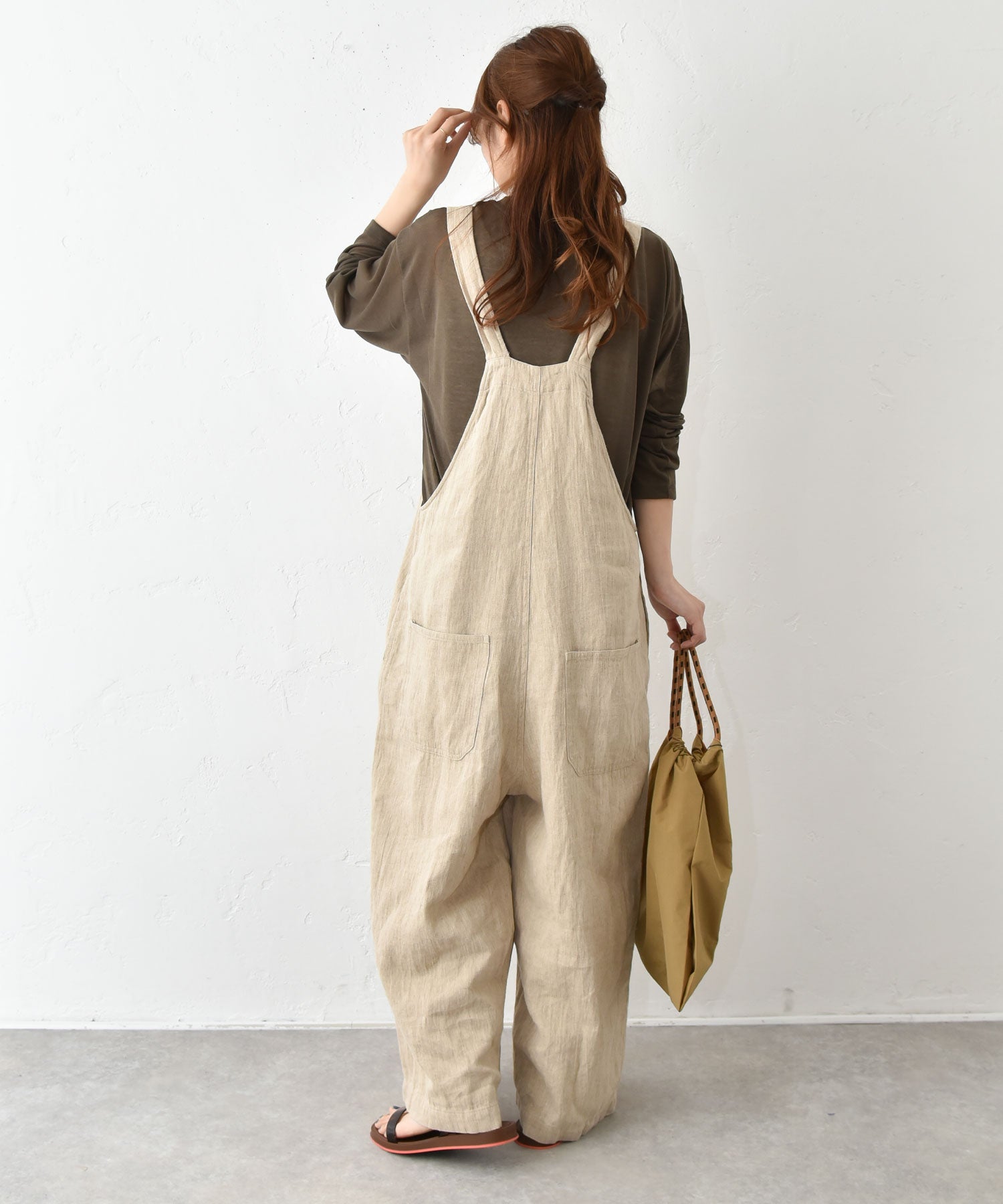 HUMS｜リネンサロペット [[C-5095]][C] | ma28 ONLINE STORE