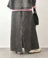IN THE MARKET｜ベルト付きボックススカート [[IN-109]][C]