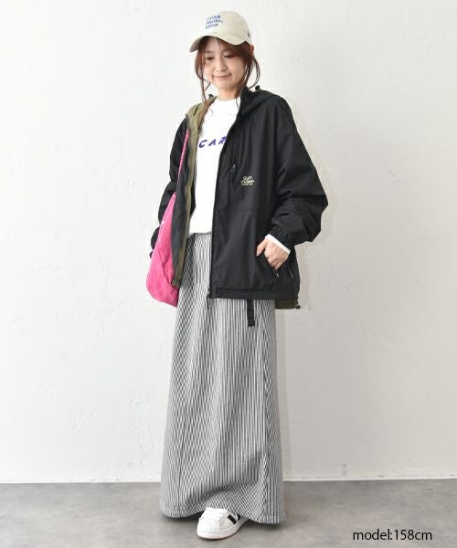 IN THE MARKET｜ベルト付きボックススカート [[IN-109]][C]