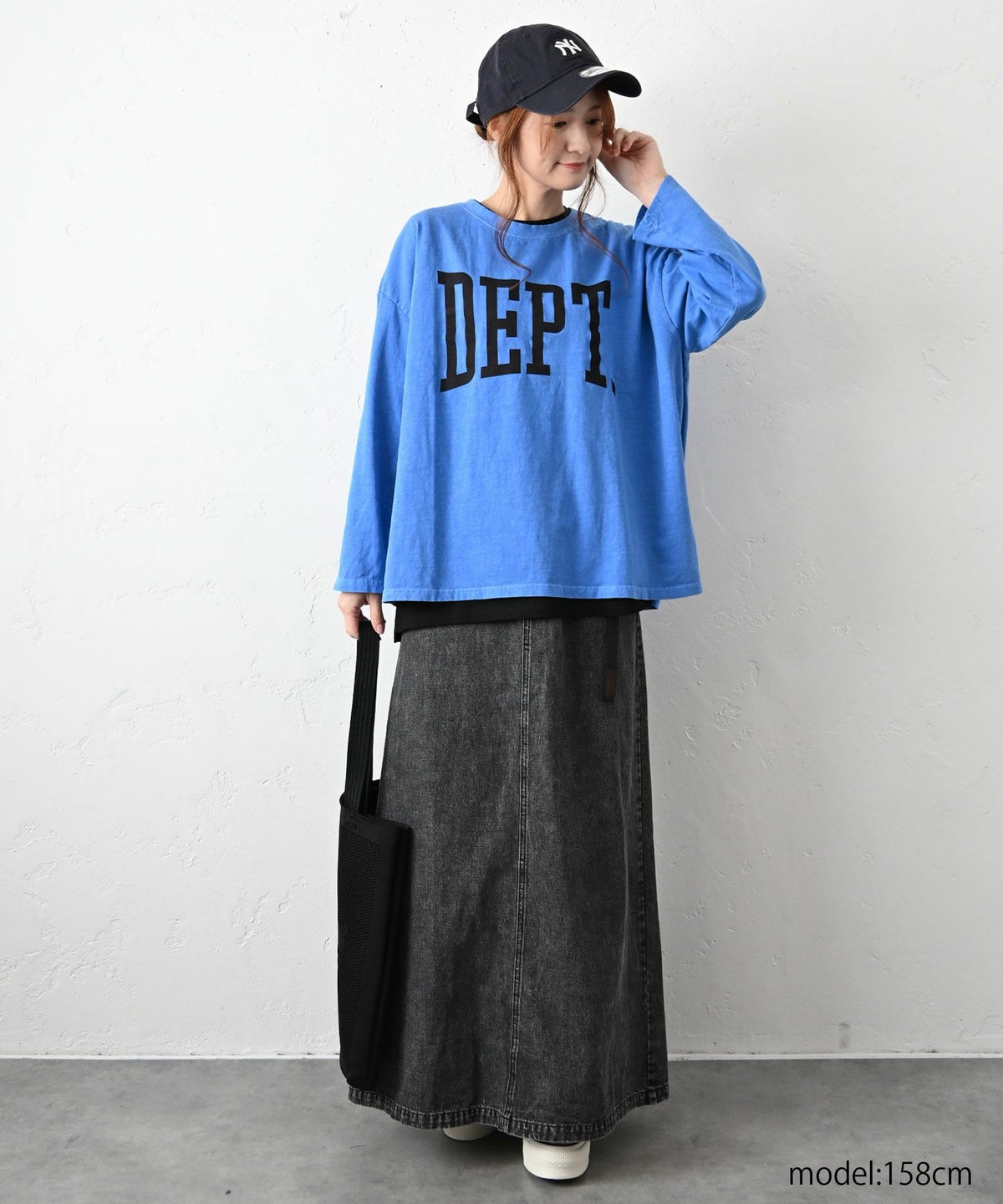 IN THE MARKET｜ベルト付きボックススカート [[IN-109]][C]