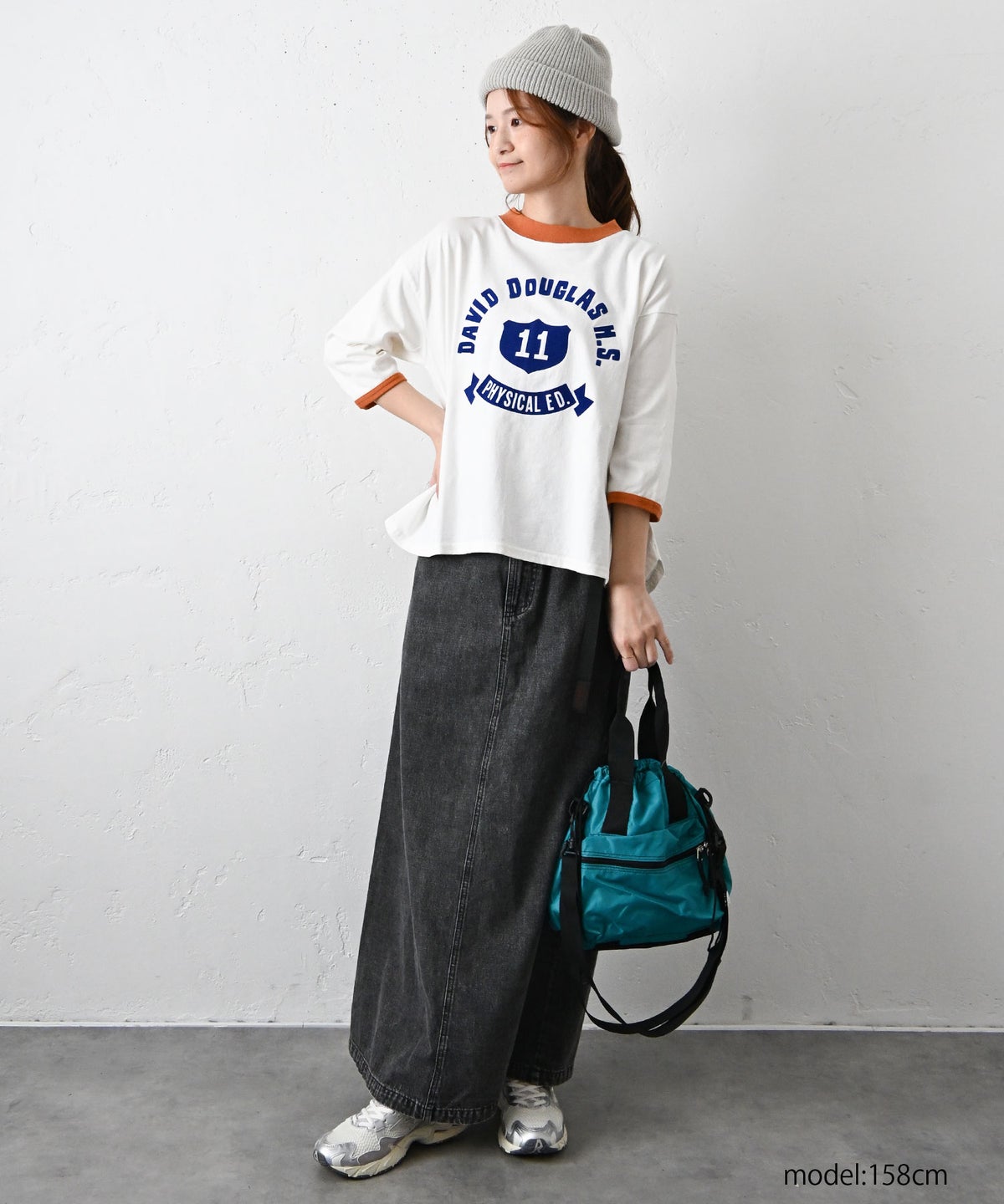 IN THE MARKET｜ベルト付きボックススカート [[IN-109]][C]