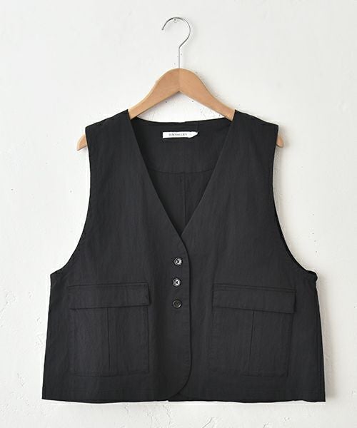  SUN VALLEY｜コットンナイロンツイルベスト [[SE2007260]][C]