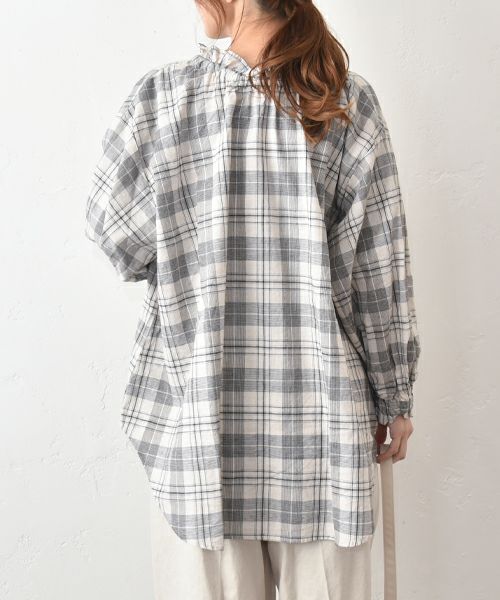 SUN VALLEY｜コットンリネン2wayプルオーバー [[SK2015260]][C]