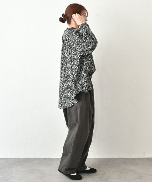 SUN VALLEY｜コットンリネン2wayプルオーバー [[SK2015260]][C]