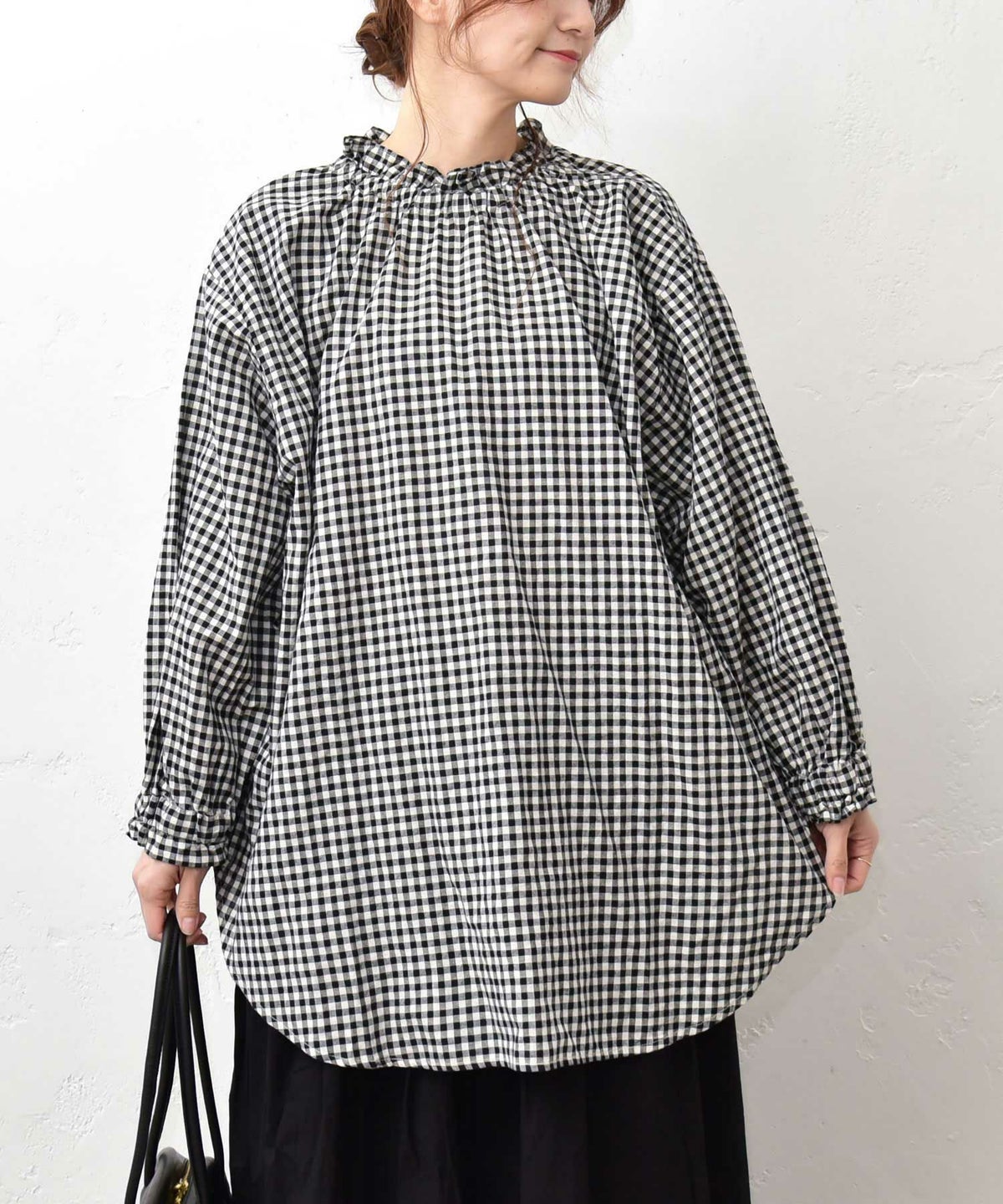 SUN VALLEY｜コットンリネン2wayプルオーバー [[SK2015260]][C]