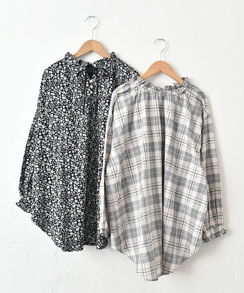 SUN VALLEY｜コットンリネン2wayプルオーバー [[SK2015260]][C]