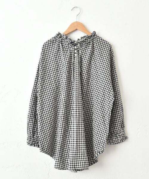 SUN VALLEY｜コットンリネン2wayプルオーバー [[SK2015260]][C]