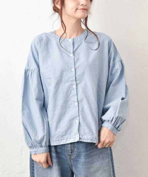 SUN VALLEY｜日本製品染め オックス2wayプルオーバー[[SK2030265]][C]