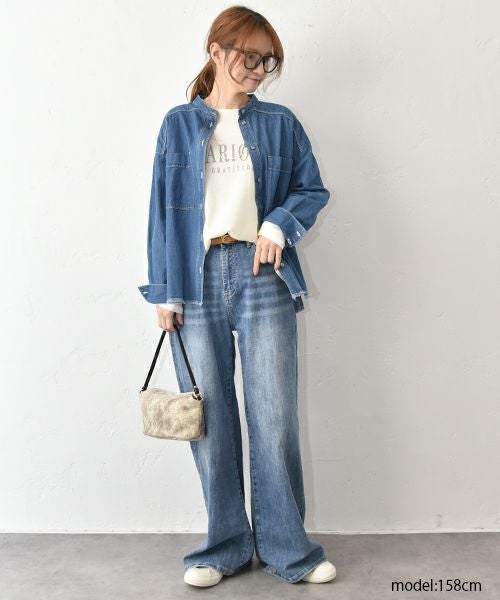 HUMS｜デニムシャツ [[WLA2634]][C]