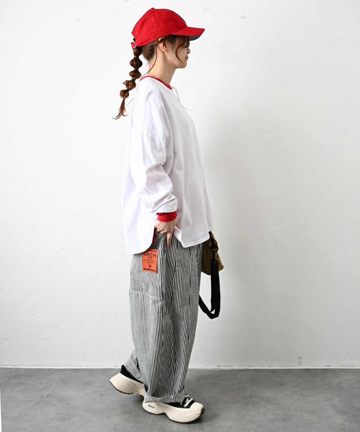  IN THE MARKET｜ポケットロゴカットソー [[C-2551]][C]