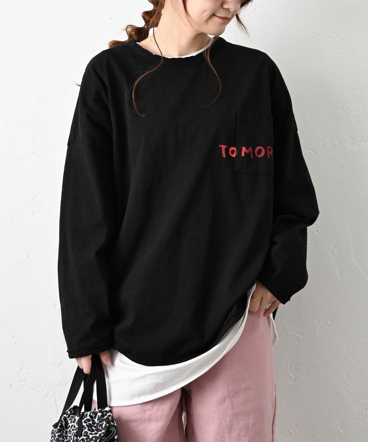  IN THE MARKET｜ポケットロゴカットソー [[C-2551]][C]