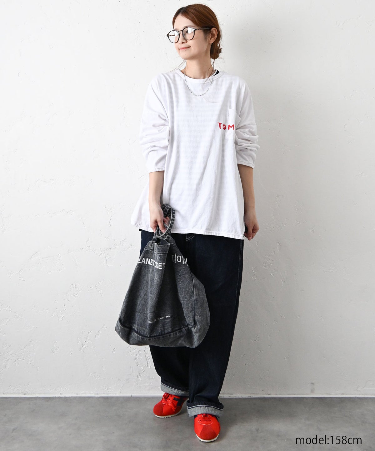  IN THE MARKET｜ポケットロゴカットソー [[C-2551]][C]