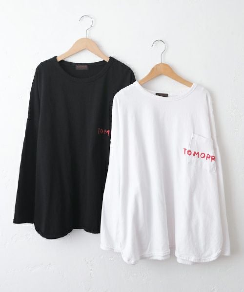  IN THE MARKET｜ポケットロゴカットソー [[C-2551]][C]