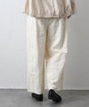 hagumu｜立体刺繍ワイドパンツ [[CPMA-5126]][C]