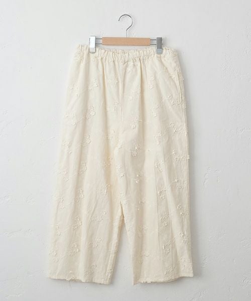 hagumu｜立体刺繍ワイドパンツ [[CPMA-5126]][C]