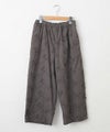 hagumu｜立体刺繍ワイドパンツ [[CPMA-5126]][C]