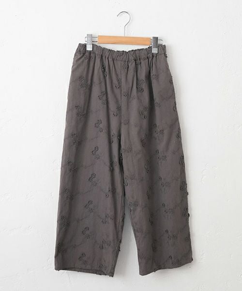 hagumu｜立体刺繍ワイドパンツ [[CPMA-5126]][C]