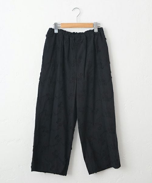 hagumu｜立体刺繍ワイドパンツ [[CPMA-5126]][C]