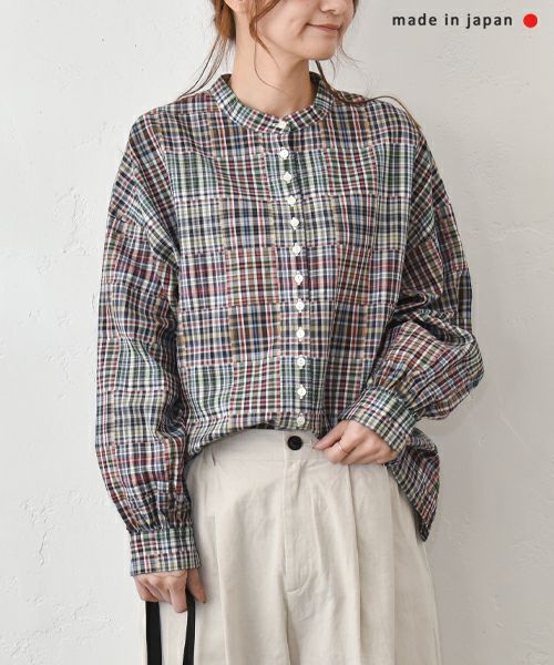 No18｜多ボタンチェックシャツ [[H26005]][C]