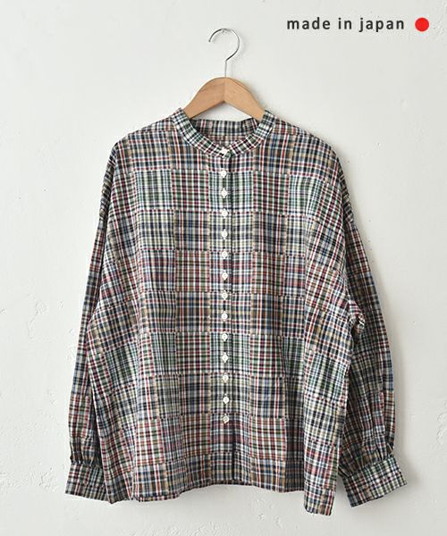 No18｜多ボタンチェックシャツ [[H26005]][C]