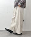No18｜コットンリネンセンタープレスパンツ [[H26004]][C]