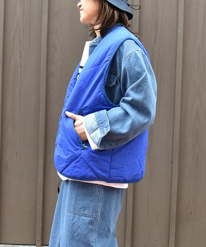 Our.｜ノーカラーデニムジャケット [[131342H]][C] | ma28 ONLINE STORE