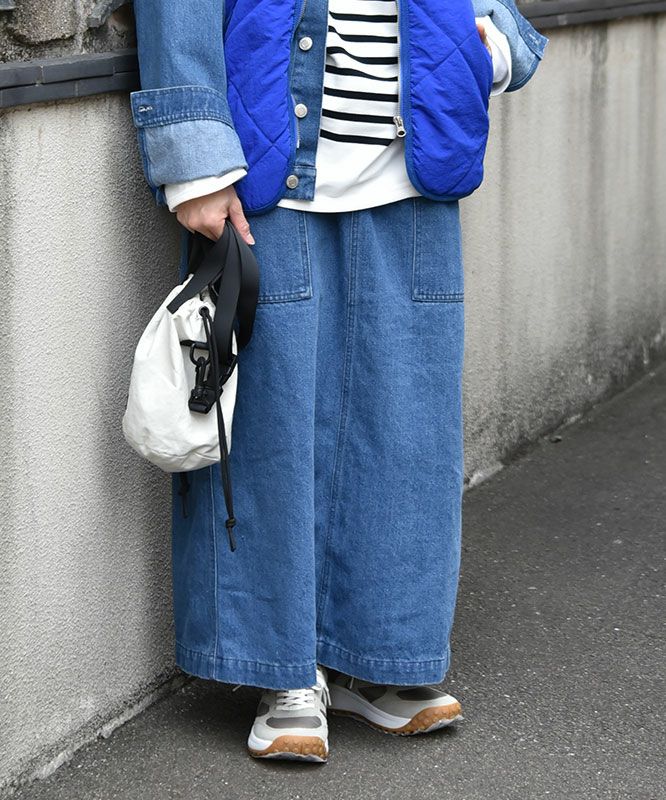 Our.｜デニムボックススカート [[131341H]][C]