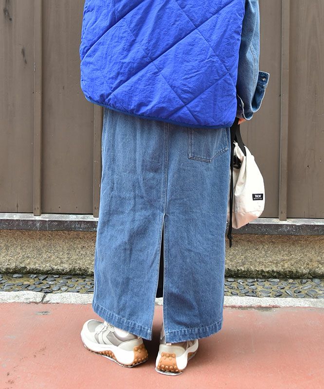 Our.｜デニムボックススカート [[131341H]][C]