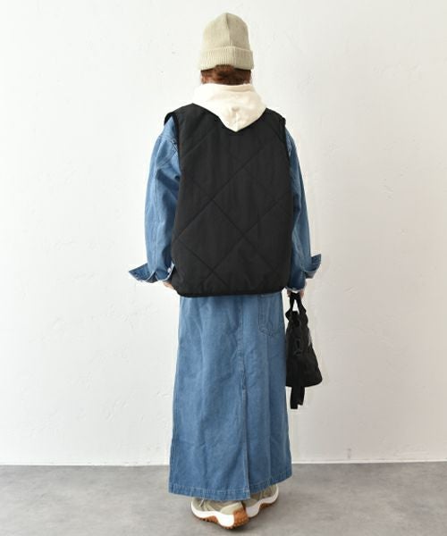 Our.｜デニムボックススカート [[131341H]][C]