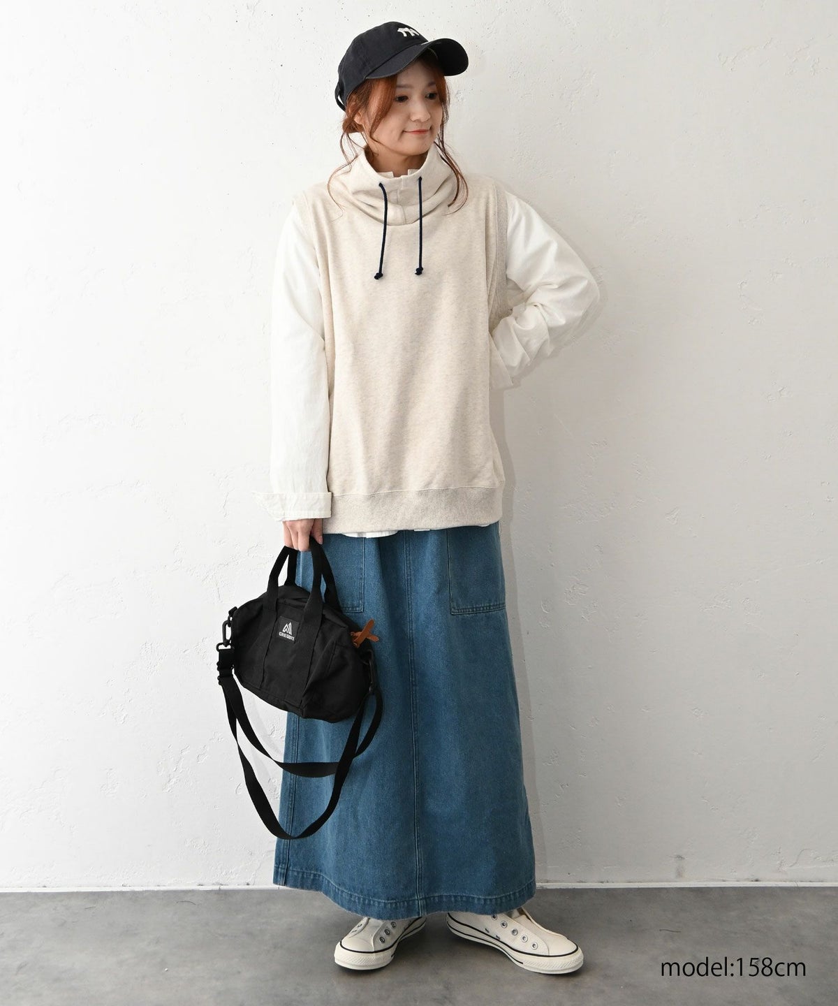 Our.｜デニムボックススカート [[131341H]][C]