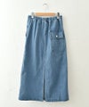  Our.｜デニムボックススカート [[131341H]][C]