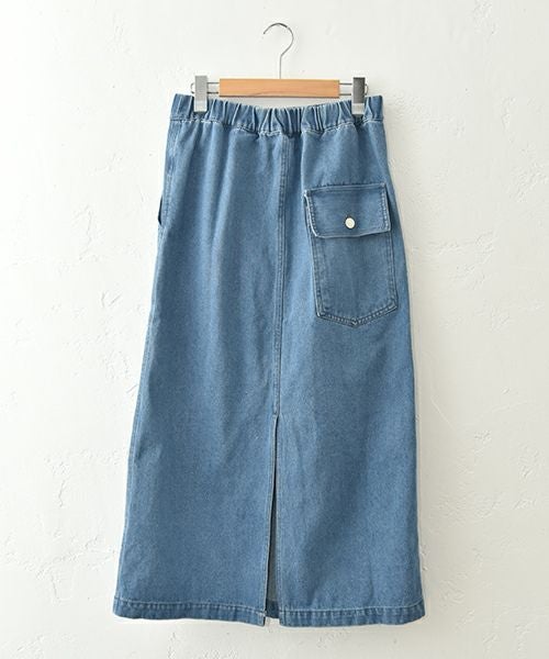  Our.｜デニムボックススカート [[131341H]][C]